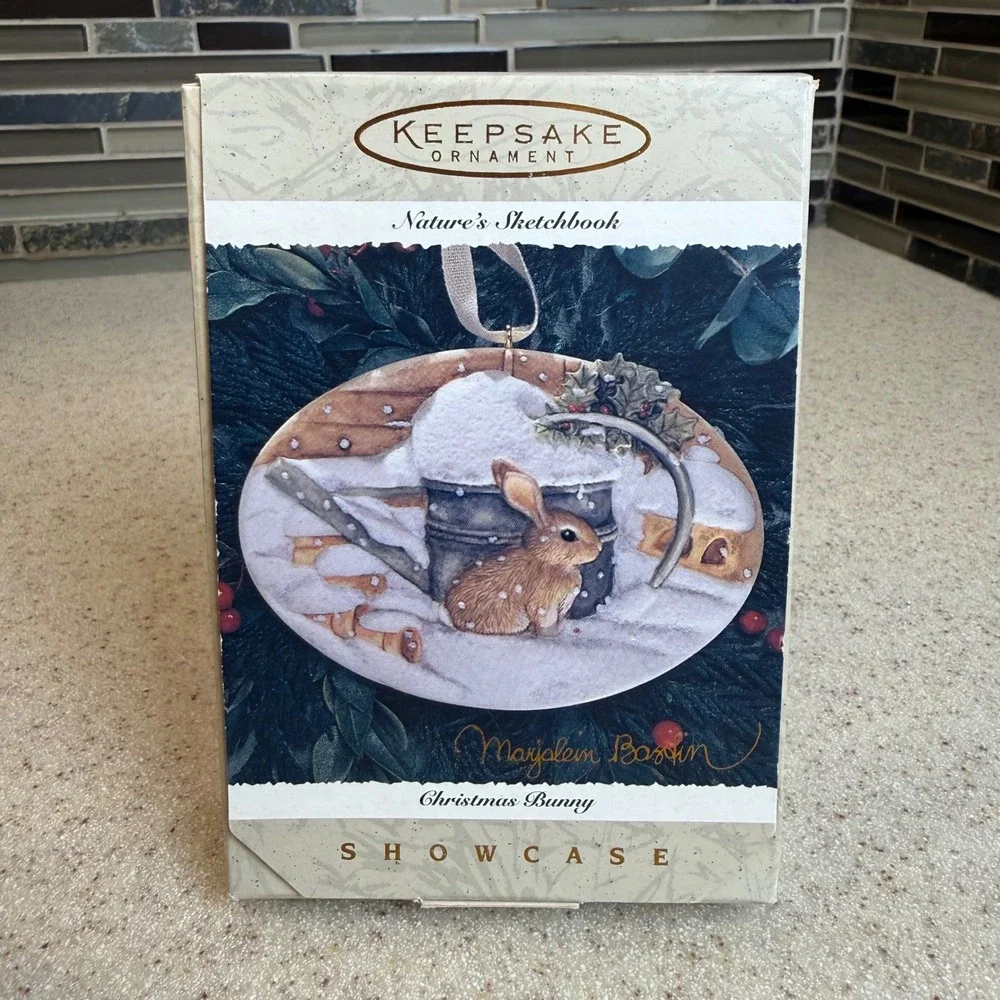 VTG Hallmark 1996 Keepsake Ornament Marjolein Bastin Nature's Sketchbook Bunny